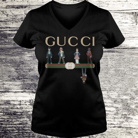 gucci stranger things shirt